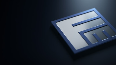 FEINMETALL logo display in 3D
